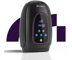 Maltec Masažuoklis do rąk HandPulse juodas