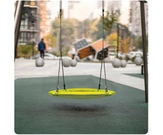 Neo-Sport Intex Swingo XXL geltonos „Crown Nest“ sūpynės 95 cm