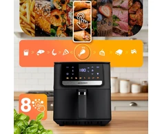 Belaidė juoda gruzdintuvė Berdsen BD-662 Air Fryer
