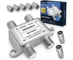 Pasyvus antenos skirstytuvas, 3 įėjimų, 5–2400 MHz, Berdsen BD-957