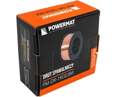 Powermat Suvirinimo viela 0,8 mm 1kg PM-DR-1KG0.8M