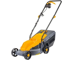 Powermat Elektrinė vejapjovė, 2200W, 32cm pjovimo plotis, lengva, 30L surinkimo dėžė, mažiems sodams