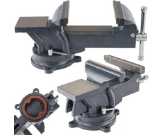 Powermat Santechniko spaustuvai 150 mm sukiojami su priekalu 360 PM-IS-150T