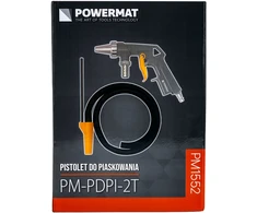Powermat SMĖLIAVIMO PISTOLETAS + ŽARNA 1 m PM-PDPI-2T