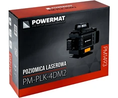 Powermat Lazerinis kryžminis nivelyras PM-PLK-4DM2