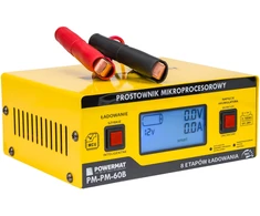 Powermat Prostownik mikroprocesorowy akumulatorowy 6V - 24V PM-PM-60B