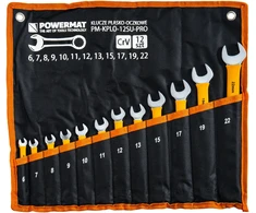 Powermat PLOKŠČIŲJŲ VERŽLIARAKČIŲ RINKINYS 12 vnt. PM-KPLO-12SU-PRO