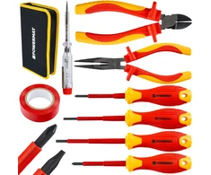 Powermat įrankių rinkinys IZOLOWANYCH DLA ELEKTRYKA 1000V 8el. (DĖKLAS) PM-ZW-8ZI