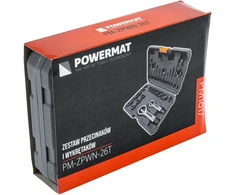 Powermat KIRTIKLIŲ IR ATSAKTUVŲ RINKINYS PM-ZPWN-26T