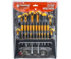 Powermat Atsuktuvų rinkinys 18 vnt. (stovas) PM-ZW-18ZN