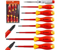 Powermat IZOLIUOTŲ ATSISUKTUVŲ RINKINYS ELEKTRIKUI 1000V 8 vnt. PM-ZW-8ZI2