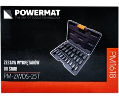 Powermat Atsuktuvų rinkinys PM-ZWDS-25T