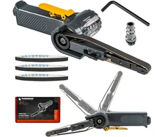Powermat šlifuoklis pneumatinis TAŚMOWA 10x330mm PM-PST-330T