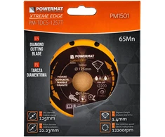 Powermat Deimantinis diskas 125 mm PM-TDCS-1257T