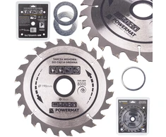 Powermat Medienos pjovimo diskinis peilis 190x30 24z TDD-190x30x24Z
