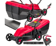 Red Technic Elektrinė vejapjovė, 2200W su laidu, 32cm pjovimo plotis, su 30L surinkimo krepšiu, reguliuojamas aukštis