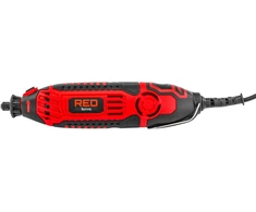 Red Technic Mini sukamasis įrankis, su 180 dalių priedų rinkiniu, 280W, 35000 RPM, rankdarbiams, hobiams ir „pasidaryk pats“ projektams