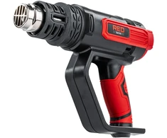 Red Technic Elektrinis karšto oro pistoletas, 2200W, reguliuojama temperatūra, su 6 antgaliais, dažų šalinimui, atitirpinimui ir plastiko lenkimui