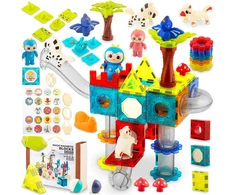 Ricokids RK-757 magnetiniai kaladėlės „Dinozaurų rojus“