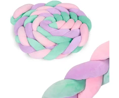 „Ricokids“ 3 m lovelės užtiesalas – mėtinės-rožinės-violetinės spalvos
