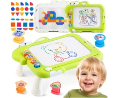 Ricokids RK-823 magnetinė dėlionė staliukas vaikams Tangram lentelė