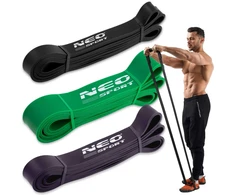 NS-960 Neo-Sport pasipriešinimo juostų rinkinys, 3 vnt.