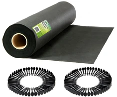Sodo agrotekstilė 0,8 m x 50 m + 50 Plonos smeigtukai