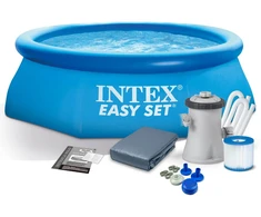 Sodo išplėtimo baseinas 244 x 76 cm 4 viename INTEX 28112