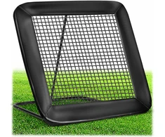 Neo-Sport Futbolo atmušėjo tinklas, treniruočių vartai futbolui, 122 x 120 cm, nešiojama futbolo treniruočių įranga, futbolo treniruočių pagalbinė priemonė