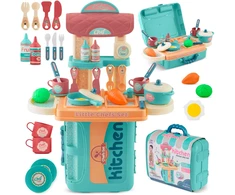 Ricokids 772901 Vaikiška virtuvė su dėklu