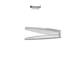 CERENA Solingen Scissors Žirklės Q- Sidabrinis 5.75 Textur
