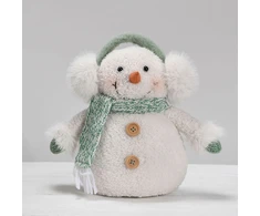 Home4You Dekoracija FUN EKE H26cm, sniego senis, žalia