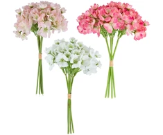 Dirbtinė gėlė FLOWERLY H30cm sniego rožė, mišinys