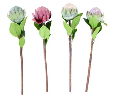 Dirbtinė gėlė FLOWERLY H46cm artišokas, mišinys