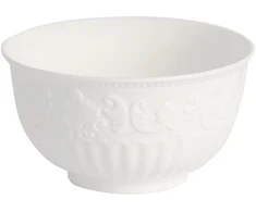 Home4You Dubuo SOFIA, D13xH7,5cm, baltas