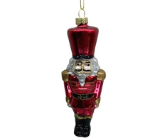 Kalėdinis papuošalas JOY NUTCRACKER 15,5cm, stiklas