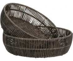 Krepšelis BASILE D36/32xH10cm, tamsus