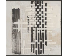 Paveikslas su rėmu 80x80cm, abstraktus raštas