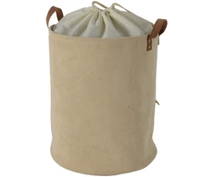 Skalbinių krepšys LIDO LEO D38xH48cm, smėlio spalvos