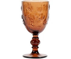 Vyno taurė „GIO MAISON“, aukštis 16,6 cm, ruda