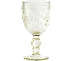 Vyno taurė „GIO MAISON“, aukštis 16,6 cm, šviesiai geltona