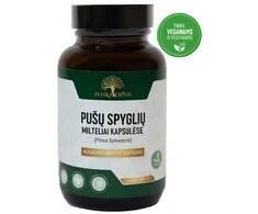 Sveikadienis Pušų spyglių kapsulės – lengvam kvėpavimui