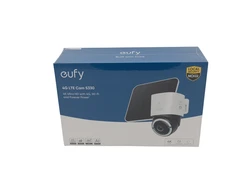 Anker IP kamera Eufy Eufy S330 – tinklo stebėjimo kamera – pasukama / pakreipiama – lauko – dulkėms atspari / atspari vandeniui – spalvota (dieną ir naktį) – 4K – su garsu – belaidė – Wi-Fi – 4G