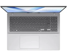 Nešiojamas kompiuteris Asus Vivobook 16 M1607KA-MB186W 16" IPS 1920x1080/AMD Ryzen AI 5 340/16GB/512GB SSD/ENG/Windows 11 Home/2YW/Cool Sidabrinis