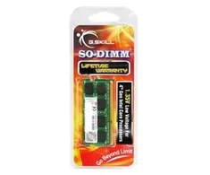 Atmiņa portatīvajam datoram G.Skill SODIMM, DDR3L, 4 GB, 1600 MHz, CL11 (F3-1600C11S-4GSL)