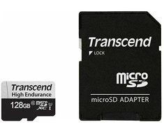 Atminties kortelė Atmiņas karte Transcend 350V Micro SDXC 128 GB Class 10 UHS-I/U1 (TS128GUSD350V)