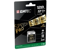 Atminties kortelė Emtec Speedin Pro SDXC 128 GB Class 10 UHS-I/U3 V30 (ECMSD128GXC10SP)