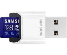 Atminties kortelė Karta Samsung PRO Plus Micro SDXC 128 GB U3 A2 V30 (MB-MD128SB/WW)