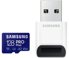 Atminties kortelė Karta Samsung PRO Plus Micro SDXC 128 GB U3 A2 V30 (MB-MD128SB/WW)