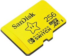 Atminties kortelė Karta SanDisk Nintendo Switch Micro SDXC 256 GB 10 klasės UHS-I/U3 A1 V30 (SDSQXAO-256G-GNCZN)